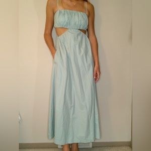 Abercrombie & Fitch Maxi Cut Out Dress
